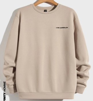 Mens Thermal Khaki Sweatshirt