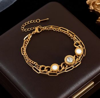 Stainless Chunky Retro Bracelet