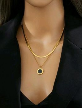 18K Glod Plated Layered Necklace #2