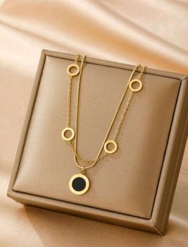 18K Gold plated Layered Necklace #3