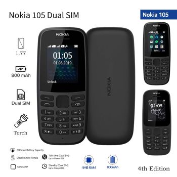 NOKIA 105 DUAL SIM (4TH EDITION)