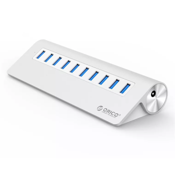 ORICO PREMIUM ALUMINIUM 10 PORT MAC DESIGN USB 3.0 HUB
