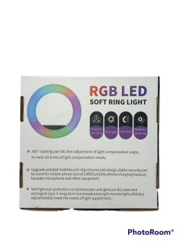 RGB LED SOFT RING LIGHT