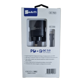 Smarti SC-T60 Lightening Charger (30W)