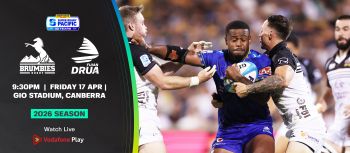 Vodafone Play Match Pass - Brumbies vs Fijian Drua