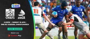 Vodafone Play Match Pass - Fijian Drua vs Chiefs
