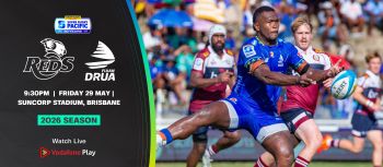 Vodafone Play Match Pass - Reds vs Fijian Drua