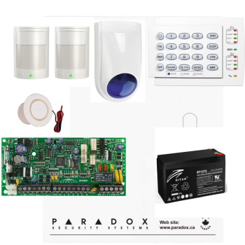 Paradox SP4000 - 4 Zone PCB Alarm Kit