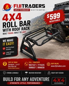 4 x 4 Roll Bar