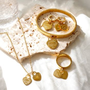 18K Gold Plated Jewelry Set