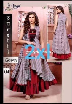 ASL051 RED GOWN P 2XL