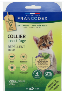 Francodex Pest Repellent Collar for Kittens <2kg