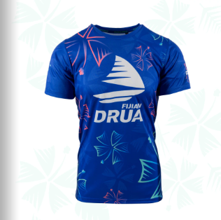 FIJIAN DRUA MENS VENUS SUB TEE (JF25-001) NAVY