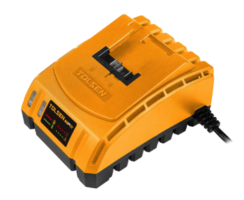 Tolsen 2.0Ah 20V Li-Ion Battery Charger – Fast & Reliable Charging for Tolsen 20V Power Tools