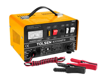 Tolsen Dual Voltage Intelligent Battery Charger 12V/24V