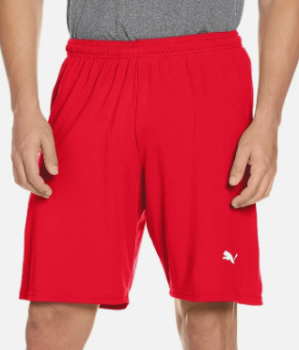 PUMA LIGA SHORT CORE RED/WHT - 70343601