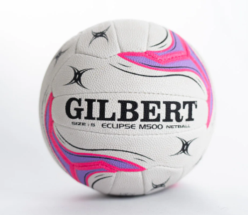 GILBERT ECLIPSE M500 NETBALL S-5 (28683-WHT)