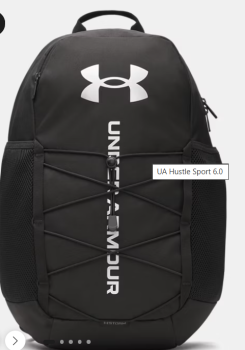 UNDER ARMOR UNSX HUSTLE SPORT 6 BLK/SLV (6000397.001)