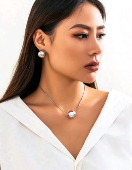 Trendy ball jewelry Set 