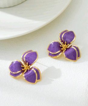 Cute Floral Petal Earring 