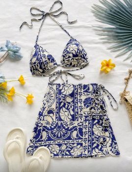 2 Piece Tieable Beachwear Set