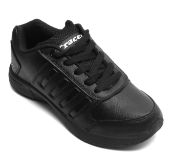 TRACER TR02 (LACES) SCH SHOES BLK