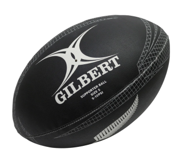 GILBERT ALL BLACKS SUPPORTER R/BALL SZ.5 (29911)