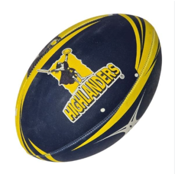 GILBERT SUPER RUGBY SUPPORTER - HIGHLANDERS SZ .5