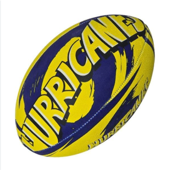 GILBERT SUPER RUGBY SUPPORTER - HURRICANES SZ .5