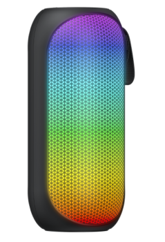 Portable Bluetooth Speaker with Dynamic LED Light