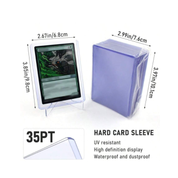 10 Pcs Blue Light Card Sleeves