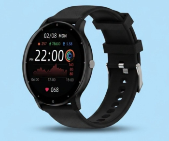 Round Dial Smartwatch – Classic Style & Advanced Fitness Tracker