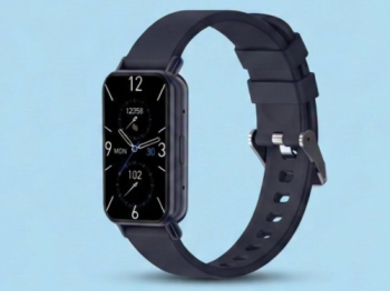 Ultra-Slim Rectangular Smartwatch