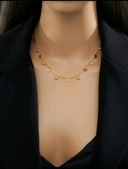 18K Gold Plated Minimalist Necklace