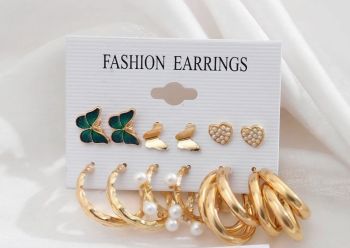 Trendy Earring Set