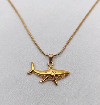 18K Gold Plated Sea Charm Necklace