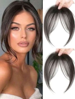 Synthetic Hair clip on Side Bags