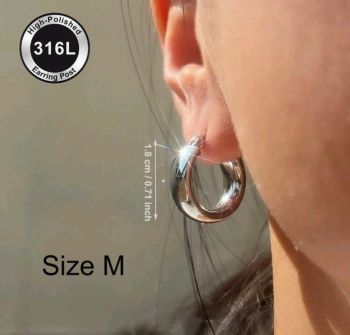 316L Stainless Hoop