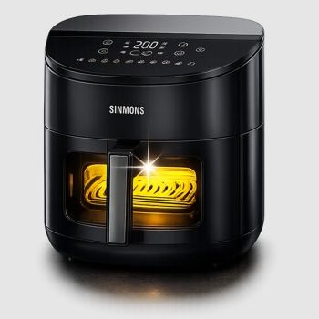 SIMMONS 7.6 LTRS AIR FRYER AIR FRYER 2000 WATTS AFT0008