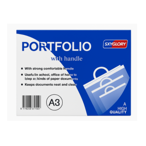 A3 Portfolio with Handle