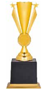 IND FIBER GOLD TROPHY 5515 (B-27)
