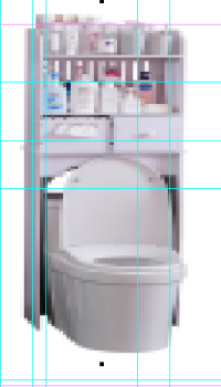 Toilet Rack - 2 Layer | 2 Drawer