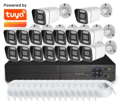 16 Channels POE NVR CCTV Camera Kit