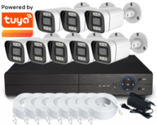 8 Channels POE NVR CCTV Camera Kit