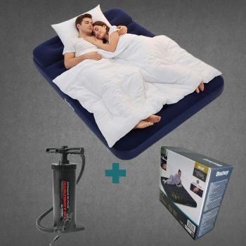 Air Mattress Queen + Manual Hand Pump