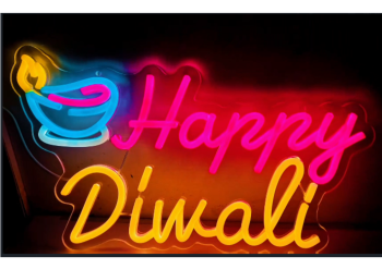 Happy Diwali Sign (2500-3-1)