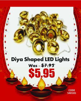 Diwali Diya Shaped LED Lights