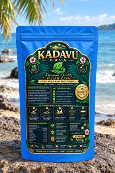 Kadavu Kava – 100% Waka Pounded Kava Root Powder