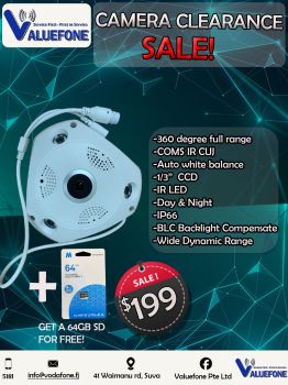 360 VR CCTV Panoramic Camera