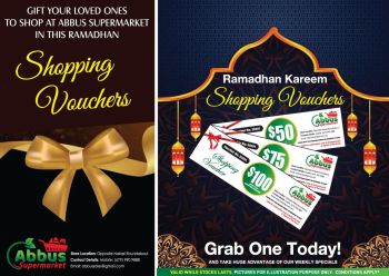 Ramadhan Kareem - shopping Vouchers